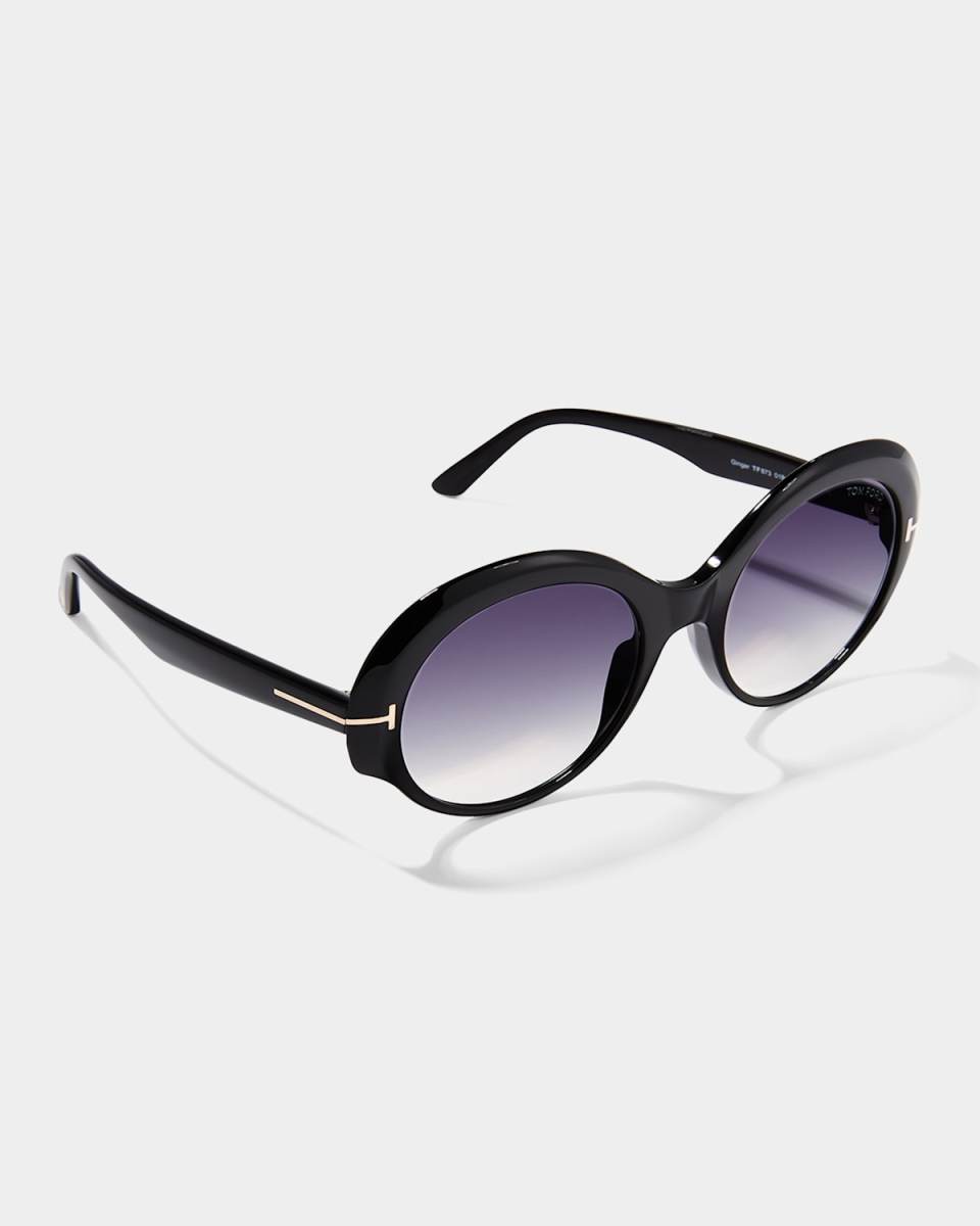 Ginger Round Acetate Sunglasses